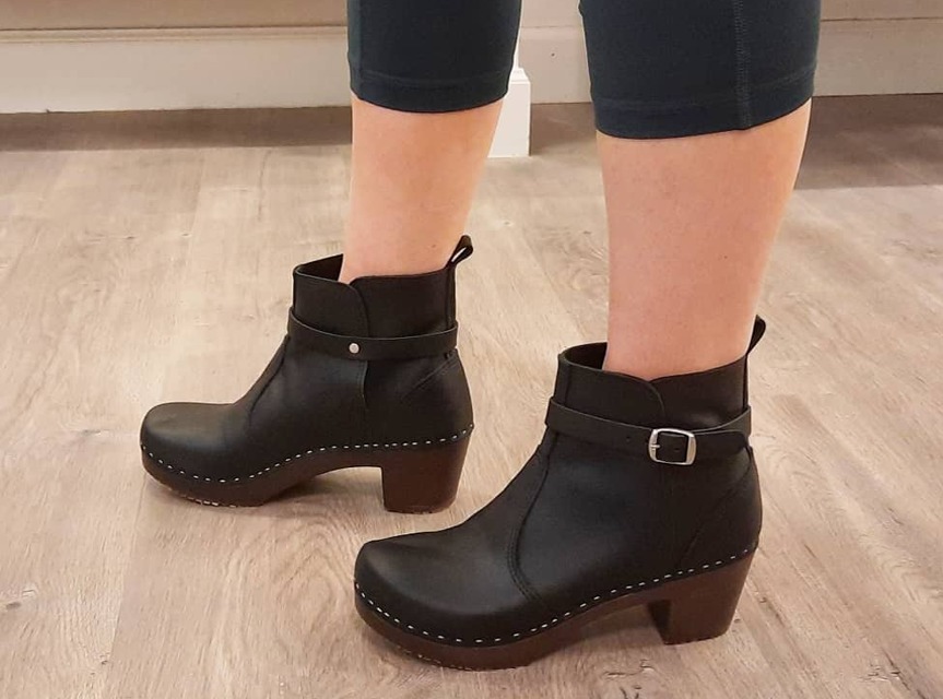 Buckle Strap Boots