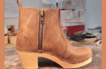 Edith Zipper Boot Oil Tan Leather